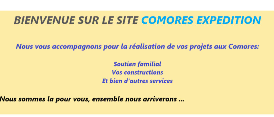 Bienvenue