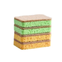Eponge de cellulose à vaisselle - lot de 4 pièces Eponge de cellulose à vaisselle - lot de 4 pièces